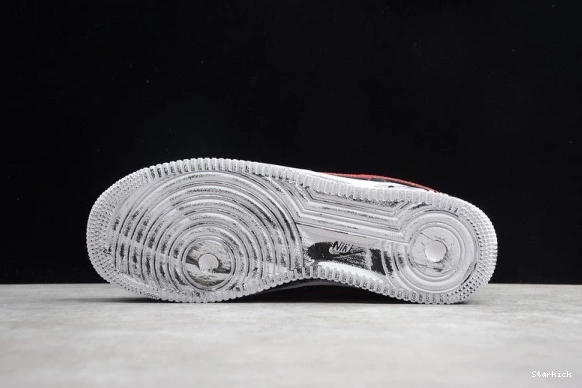 Black Air Red X GD Force1 PEACEMINUSONE AQ3692-002 Nike 1231